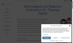 Dr. Thomas Aigner Webseite