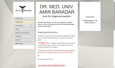 Dr. Amir Baradar Webseite