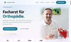 Dr. Benjamin Schett Webseite