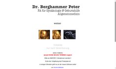 Dr. Peter Berghammer Webseite