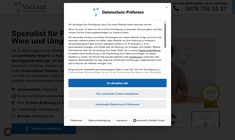 Dr. Bernd Vallant Webseite