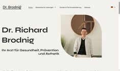 Dr. Richard Brodnig BSc Webseite