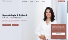 Dr. Golnaz Delir Webseite