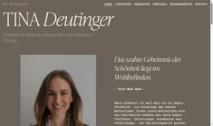 Dr. Tina Deutinger PhD Webseite