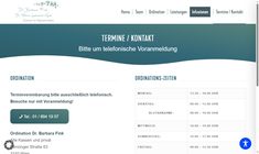 Dr. Barbara Fink Webseite