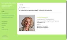 Dr. Claudia Garn Webseite