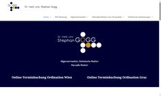 DDr. Stephan Gogg Webseite