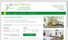 Prim.MR Dr. Wolfgang Grestenberger Webseite