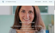 Dr. Magdalena Grosinger-Quass Webseite