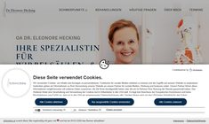Dr. Eleonore Hecking Webseite