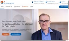 Dr. Wolfgang Huber Webseite