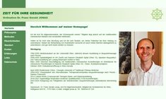 Dr. Franz Gerald Jonas Webseite