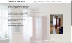 Dr. Michael Karik Webseite