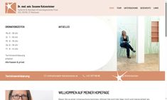 Dr. Susanne Katzensteiner Webseite