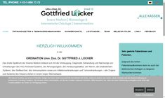 Univ.Doz. Dr. Gottfried Locker Webseite