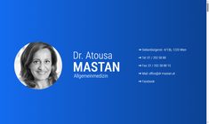 Dr. Atousa Mastan Webseite