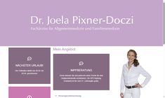 Dr. Joela Pixner-Doczi Webseite