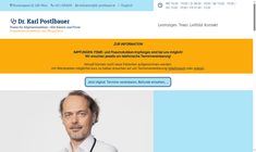 Dr. Karl Postlbauer Webseite