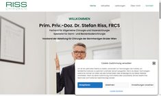 Prim.Priv.Doz. Dr. Stefan Riss Webseite