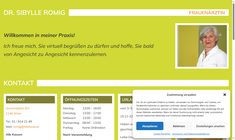 Dr. Sibylle Romig Webseite