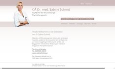 Dr. Sabine Schmid Webseite