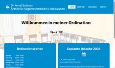 Dr. Amal Soliman Webseite