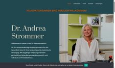 Dr. Andrea Strommer Webseite
