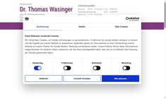 MR Dr. Thomas Wasinger Webseite