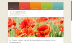 Dr. Theresa Widrich Webseite