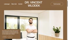 Dr. Vincent Wlodek Webseite