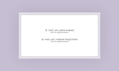 Dr. Petra Wrabetz Webseite