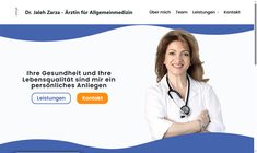 Dr. Jaleh Zarza Webseite