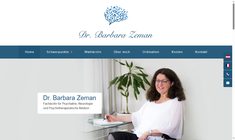 Dr. Barbara Zeman Webseite