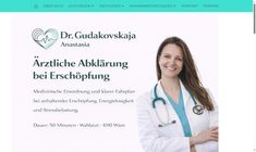 Dr. Anastasia Gudakovskaja Webseite