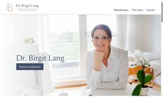 Dr. Birgit Lang Webseite