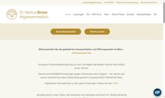 Dr. Markus Brose Webseite