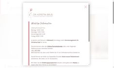 Dr. Kerstin Brus Webseite