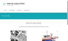 Prim. Dr. Carlo Franz Webseite