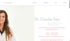 Dr. Claudia Frey Webseite