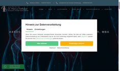 Priv.Doz. Dr. Marcus Hofbauer Webseite