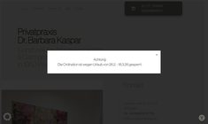Dr. Barbara Kaspar Webseite