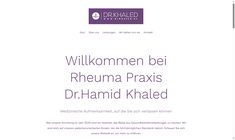 Dr. Hamiddullah Khaled Webseite