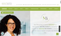 Dr. Maria Katharina Boyce Webseite