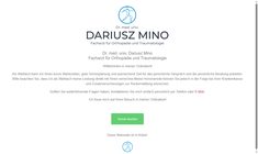 Dr. Dariusz Mino Webseite