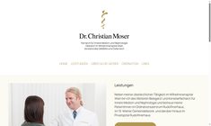 Dr. Christian Moser Webseite
