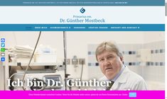 OMR Dr. Günther Mostbeck Webseite