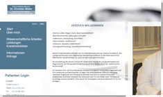 Univ.Doz. Dr. Christian Müller Webseite