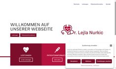 Dr. Lejla Nurkic Webseite