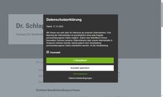 Univ.Doz. Dr. Otto Schlappack Webseite