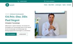 Dr. Paul Siegert Webseite
